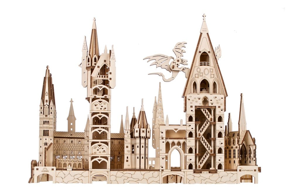 Modellino in Legno Castello di Hogwarts Harry Potter Ugears