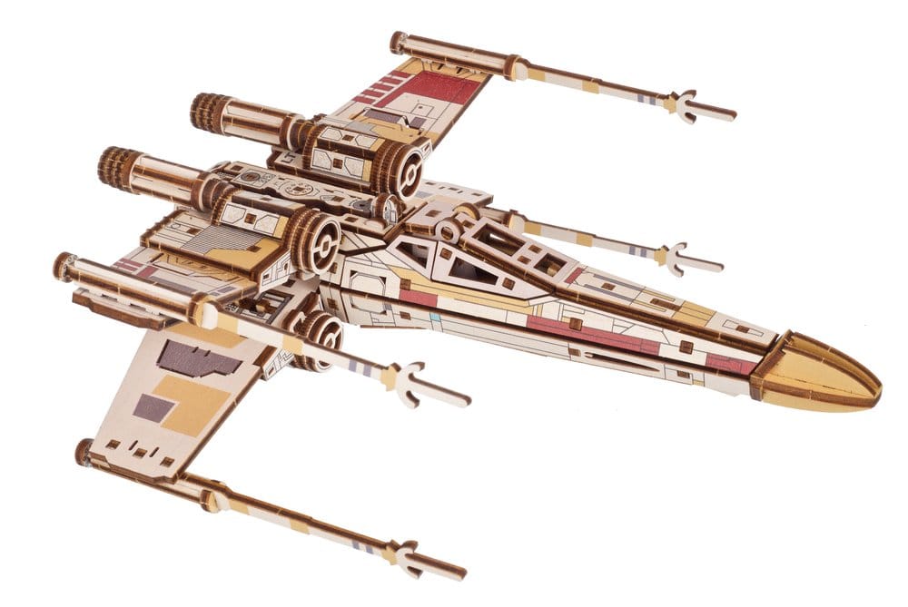 Star Wars Modellino in Legno X-Wing di Luke Skywalker Ugears