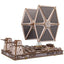 Star Wars TIE Fighter, modellino in legno Ugears con base Death Star