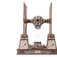 Star Wars TIE Fighter, modellino in legno Ugears con base Death Star