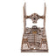 Star Wars TIE Fighter, modellino in legno Ugears con base Death Star