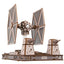 Star Wars TIE Fighter, modellino in legno Ugears con base Death Star