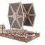 Star Wars TIE Fighter, modellino in legno Ugears con base Death Star