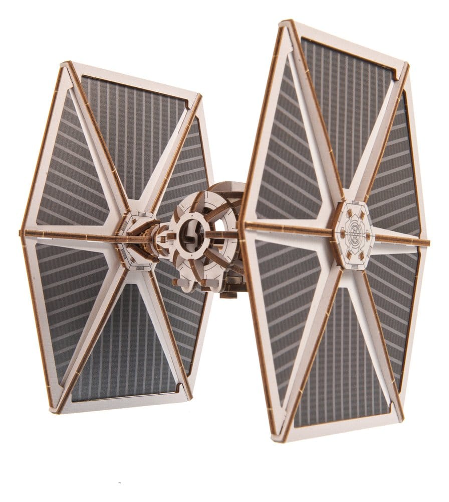 Star Wars TIE Fighter, modellino in legno Ugears con base Death Star