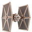Star Wars TIE Fighter, modellino in legno Ugears con base Death Star