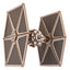 Star Wars TIE Fighter, modellino in legno Ugears con base Death Star