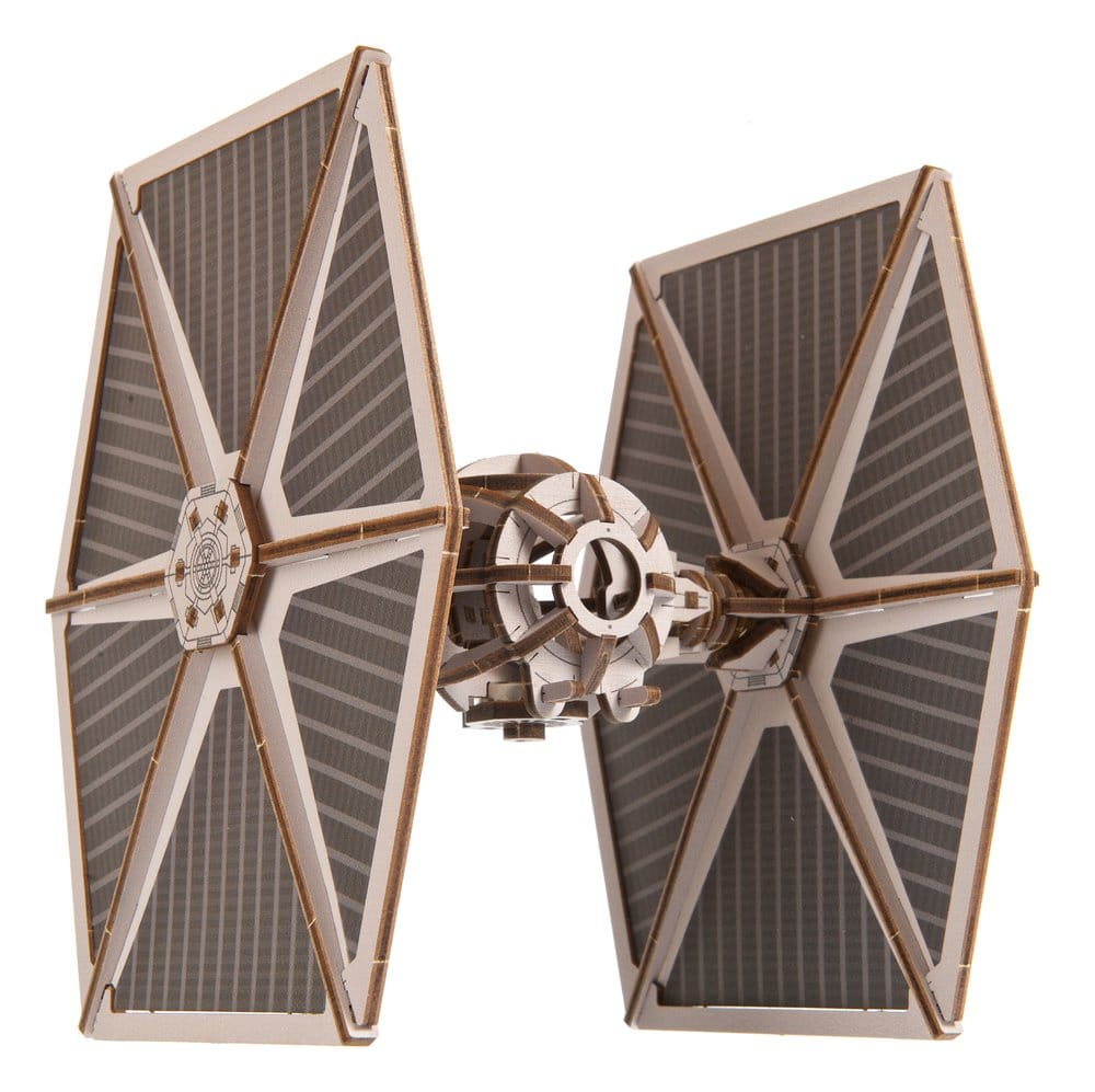 Star Wars TIE Fighter, modellino in legno Ugears con base Death Star