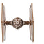 Star Wars TIE Fighter, modellino in legno Ugears con base Death Star