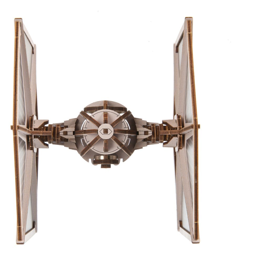 Star Wars TIE Fighter, modellino in legno Ugears con base Death Star