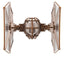 Star Wars TIE Fighter, modellino in legno Ugears con base Death Star