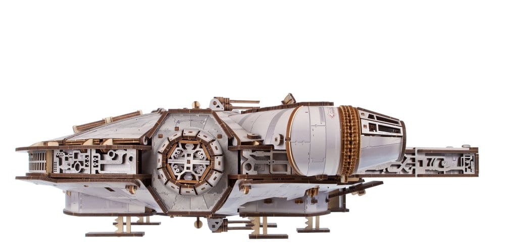 Star Wars Millennium Falcon Modellino in Legno Ugears in Scala 1:75