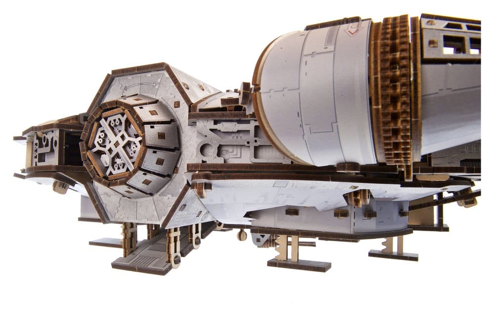 Star Wars Millennium Falcon Modellino in Legno Ugears in Scala 1:75