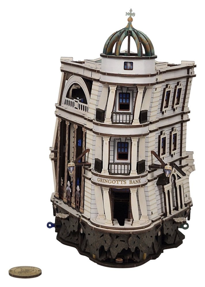 Modellino in Legno Ugears Harry Potter Gringotts Bank Marble Run