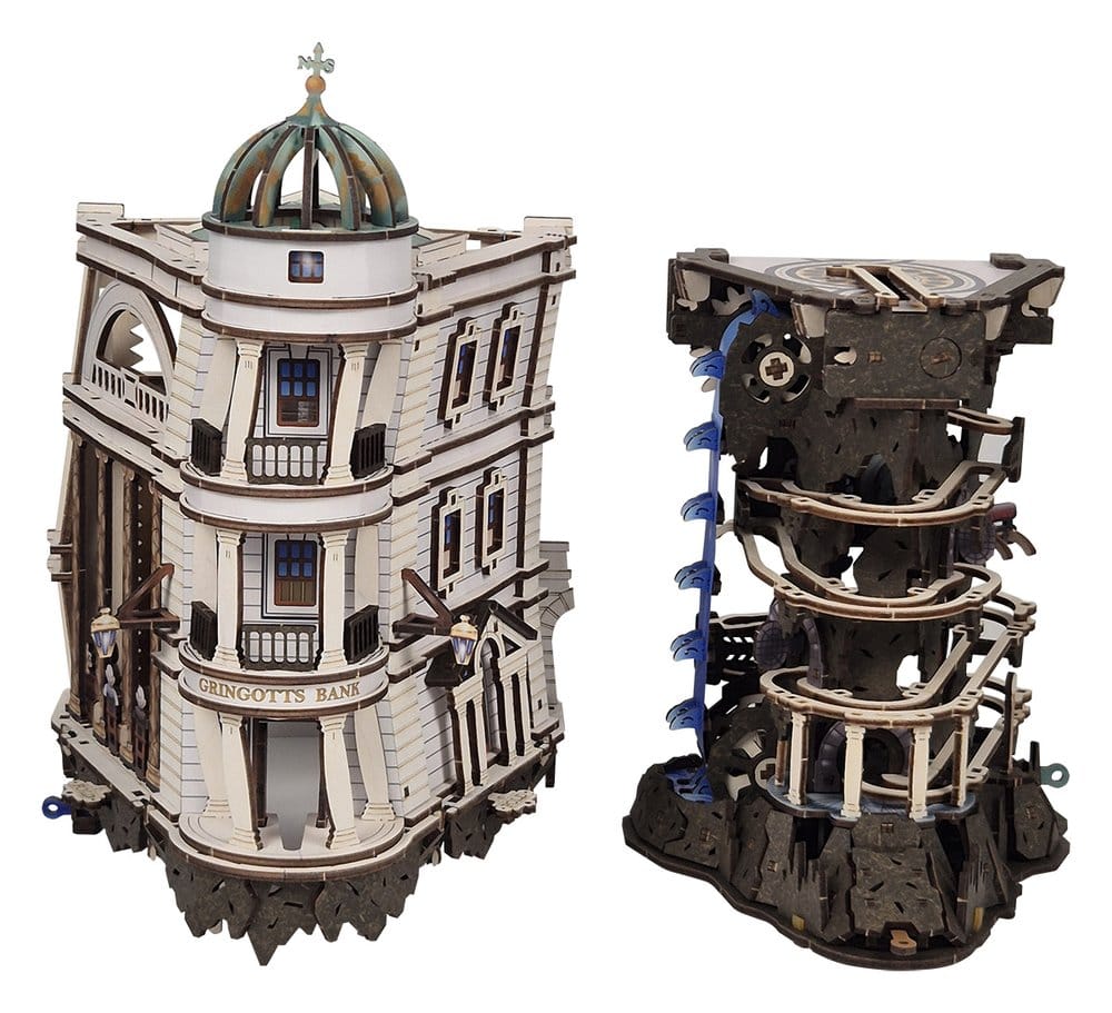Modellino in Legno Ugears Harry Potter Gringotts Bank Marble Run