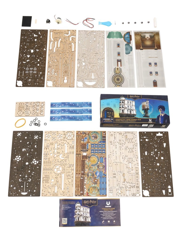 Modellino in Legno Ugears Harry Potter Gringotts Bank Marble Run