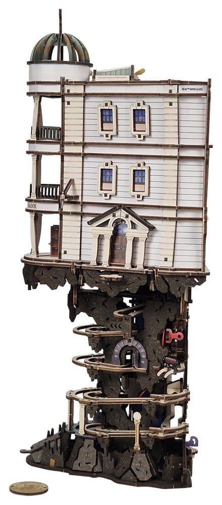Modellino in Legno Ugears Harry Potter Gringotts Bank Marble Run