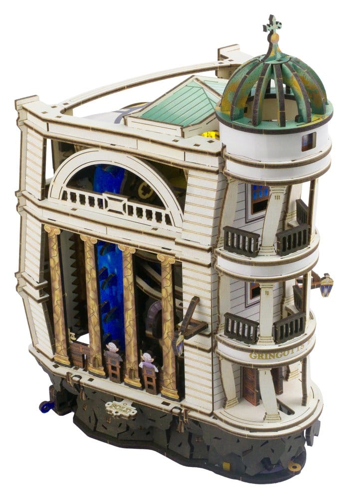 Modellino in Legno Ugears Harry Potter Gringotts Bank Marble Run