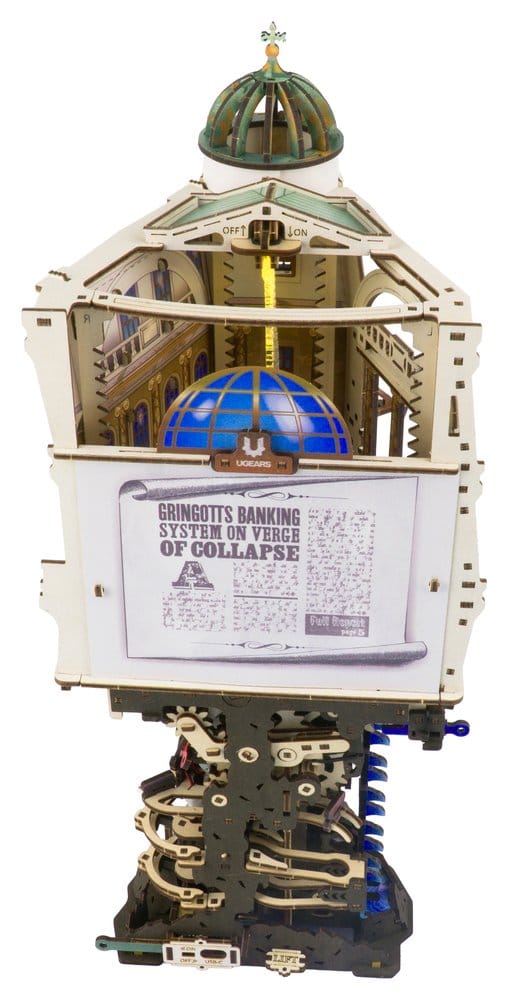 Modellino in Legno Ugears Harry Potter Gringotts Bank Marble Run