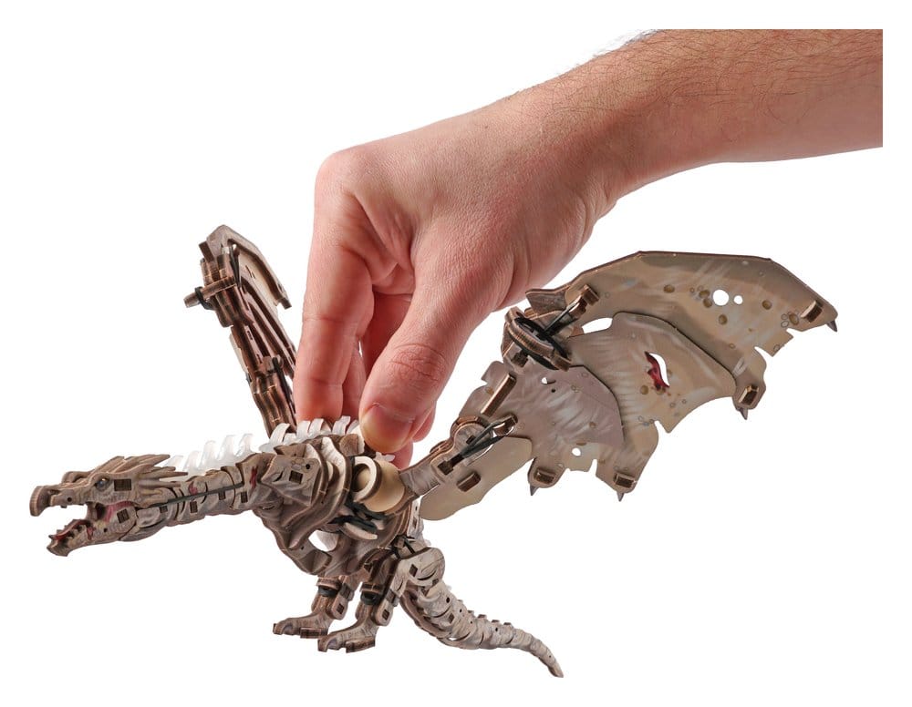 Modellino in Legno Ugears Drago di Ferro Ucraino Harry Potter
