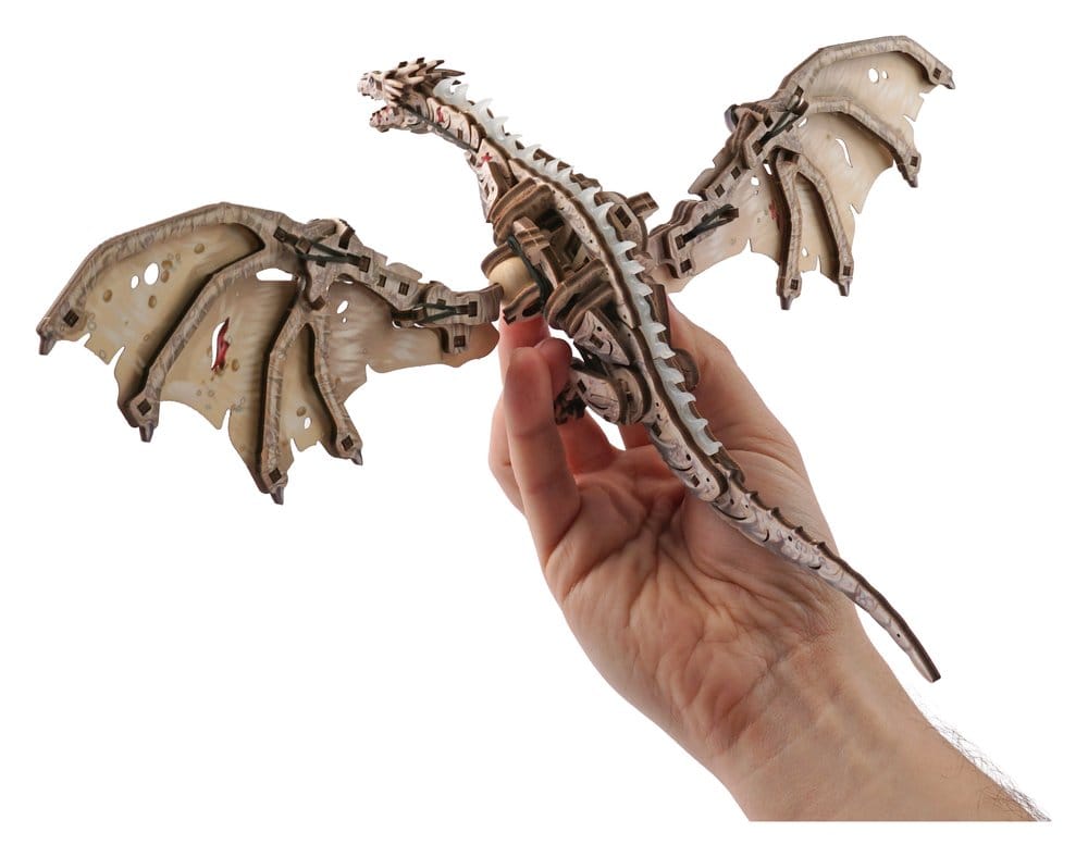Modellino in Legno Ugears Drago di Ferro Ucraino Harry Potter