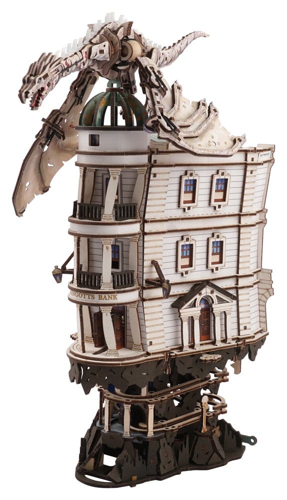 Modellino in Legno Ugears Drago di Ferro Ucraino Harry Potter