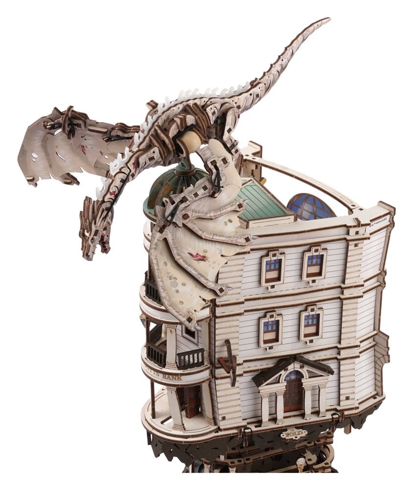 Modellino in Legno Ugears Drago di Ferro Ucraino Harry Potter