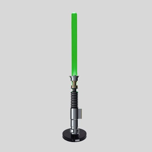 Lampada Star Wars Luke Skywalker Spada Laser Verde 59 cm Ukonic