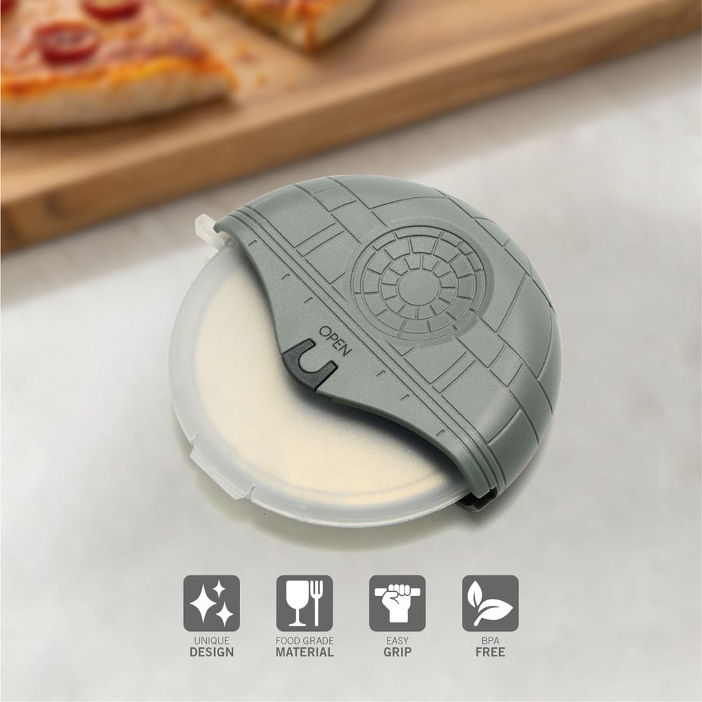 Tagliapizza Star Wars Death Star con Lama in Acciaio Inox Ukonic