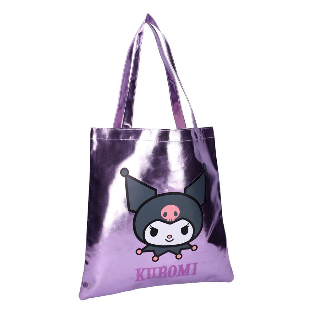 Sanrio Borsa shopping Kuromi Metallic Moves - Vadobag