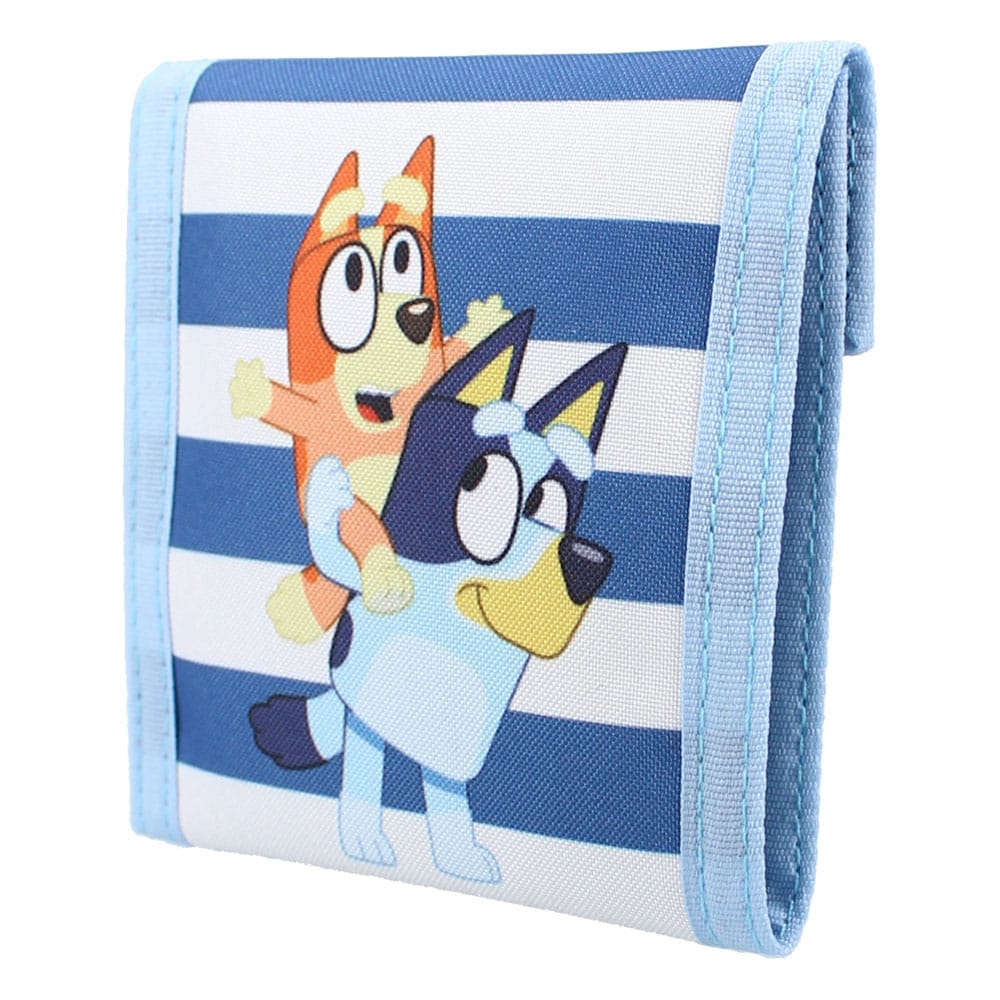 Portafoglio Bluey Jump Into Fun nero - Vadobag