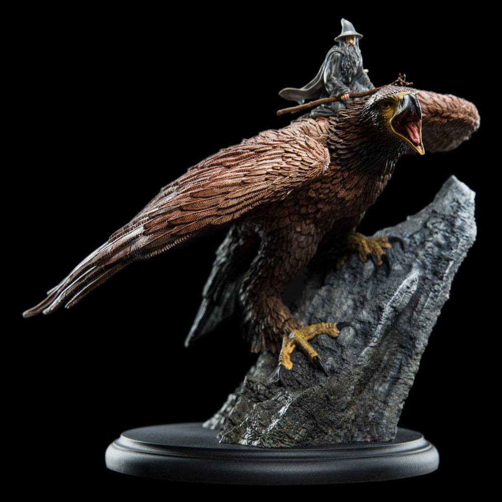 Statua Il Signore degli Anelli Gandalf su Gwaihir 15 cm - Weta Workshop