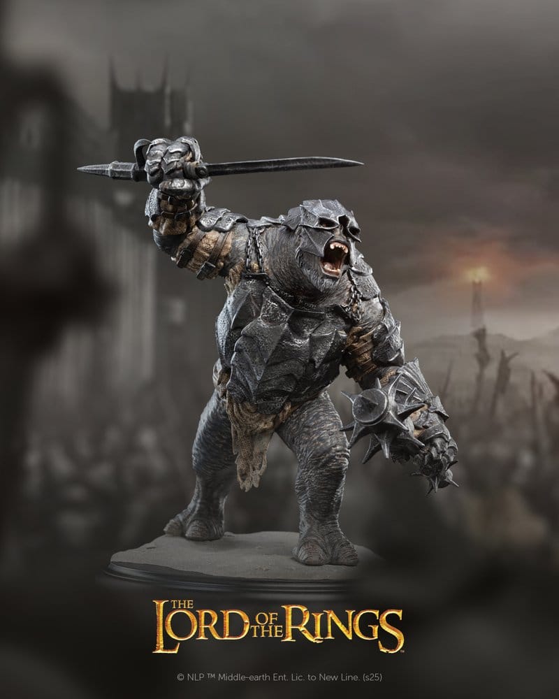 Statua Il Signore degli Anelli Olog-hai della Porta Nera 14 cm Weta Workshop