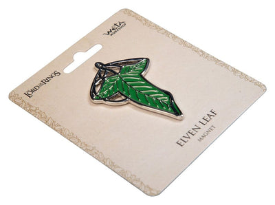 Il Signore degli Anelli Magnete Elven Leaf (Smalto) 4 cm