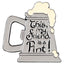 Il Signore degli Anelli - Magnete Smaltato 'This, my friend, is a Pint!' con Apribottiglie - Weta Workshop