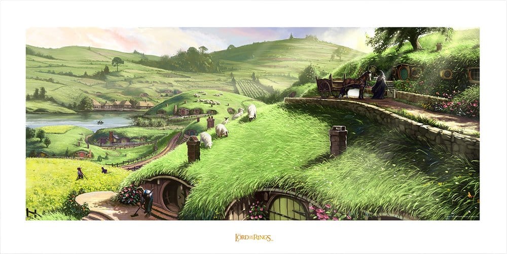 Il Signore degli Anelli - Art Print Disturber of the Peace 59 x 29,7 cm - Weta Workshop