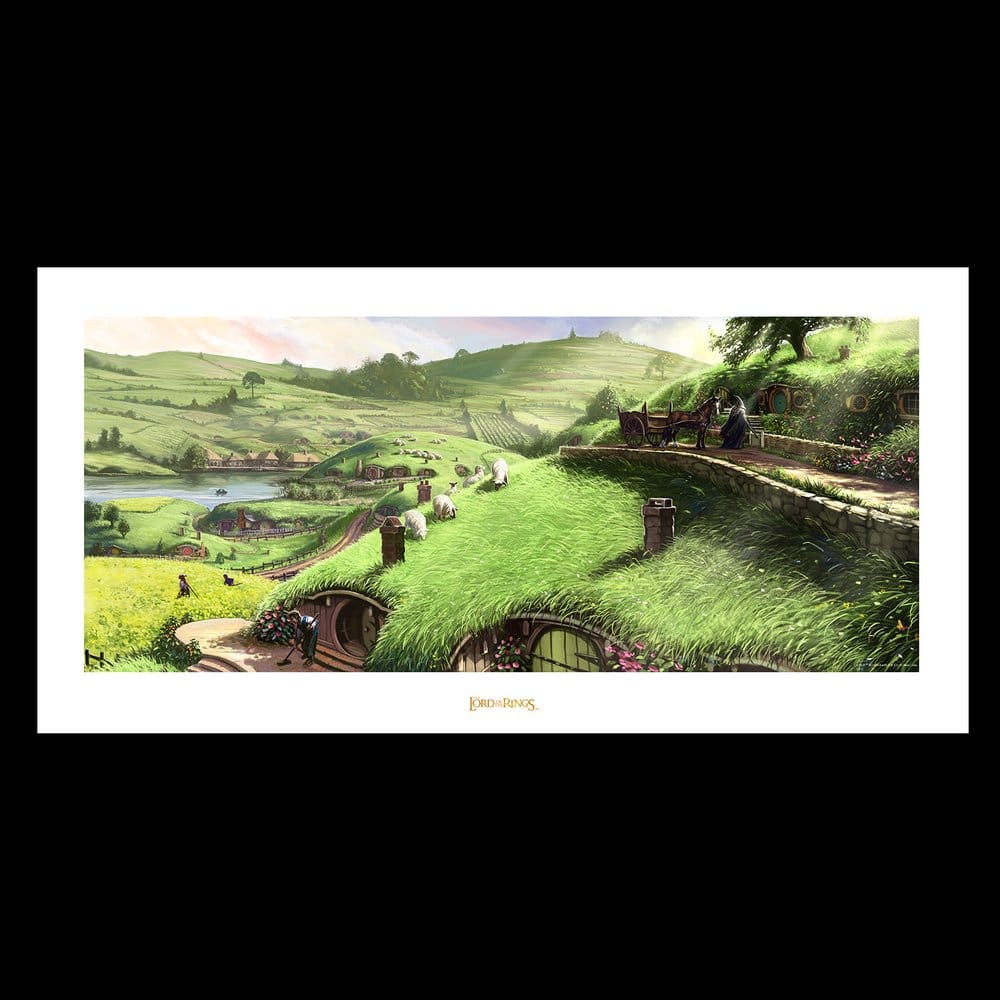 Il Signore degli Anelli - Art Print Disturber of the Peace 59 x 29,7 cm - Weta Workshop