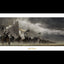 Il Signore degli Anelli - La Carica di Faramir, stampa artistica 59 x 29,7 cm Weta Workshop