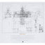 Il Signore degli Anelli Stampa d'Arte Blueprint La Stalla di Edoras 59 x 42 cm Weta Workshop
