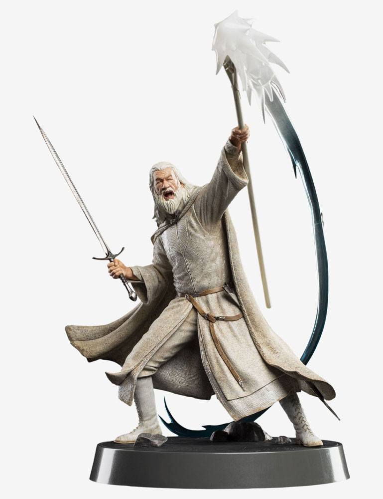 Statua in PVC Gandalf il Bianco de Il Signore degli Anelli - Figures of Fandom, 23 cm, Weta Workshop