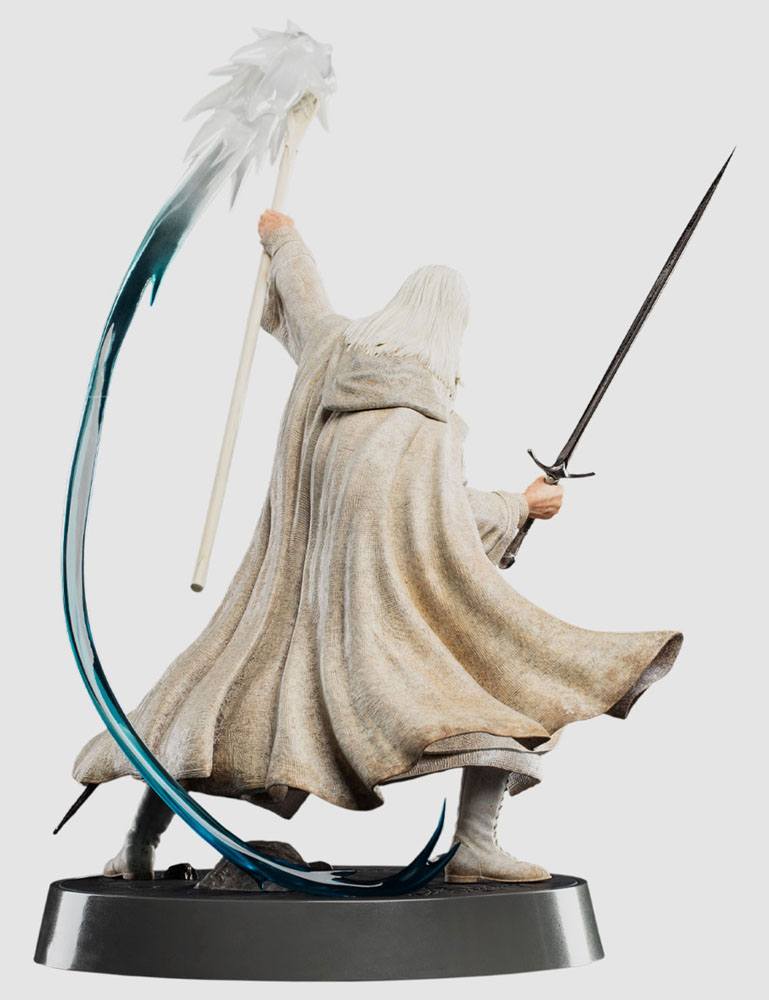 Statua in PVC Gandalf il Bianco de Il Signore degli Anelli - Figures of Fandom, 23 cm, Weta Workshop