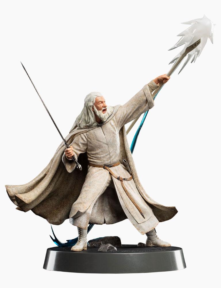Statua in PVC Gandalf il Bianco de Il Signore degli Anelli - Figures of Fandom, 23 cm, Weta Workshop