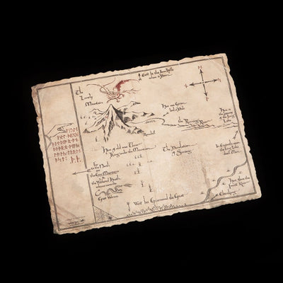 Stampa d'arte Lo Hobbit: Mappa di Thorin 40 x 30 cm