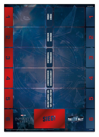 Marvel Board Game BattleMat – Gioco da Tavolo in Tedesco, Winning Moves