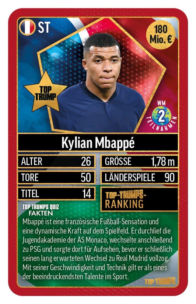 World Football Stars Card Game 200 Starter Pack - Edizione Tedesca