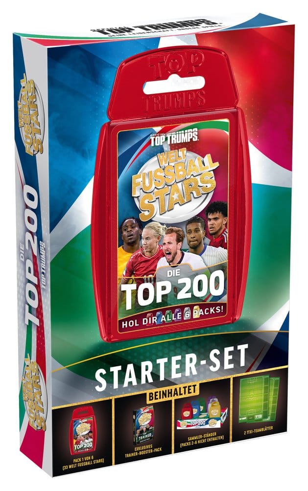 World Football Stars Card Game 200 Starter Pack - Edizione Tedesca