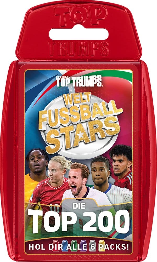 World Football Stars Card Game 200 Pack 1 – Edizione Tedesca