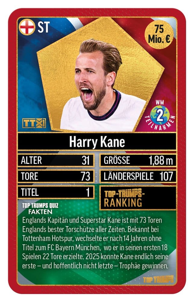 World Football Stars Card Game 200 Pack 1 – Edizione Tedesca