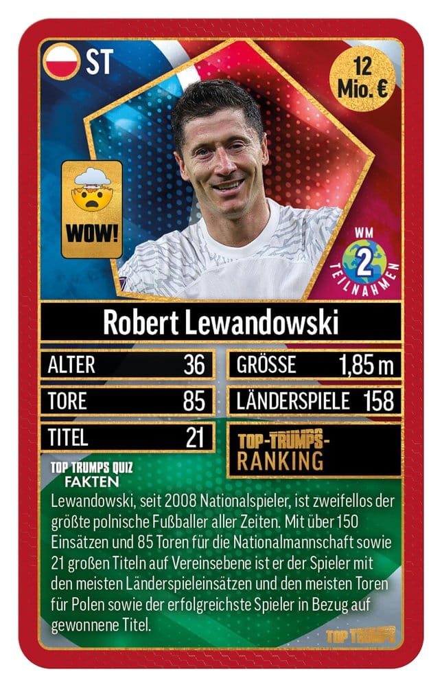 World Football Stars Card Game 200 Pack 1 – Edizione Tedesca