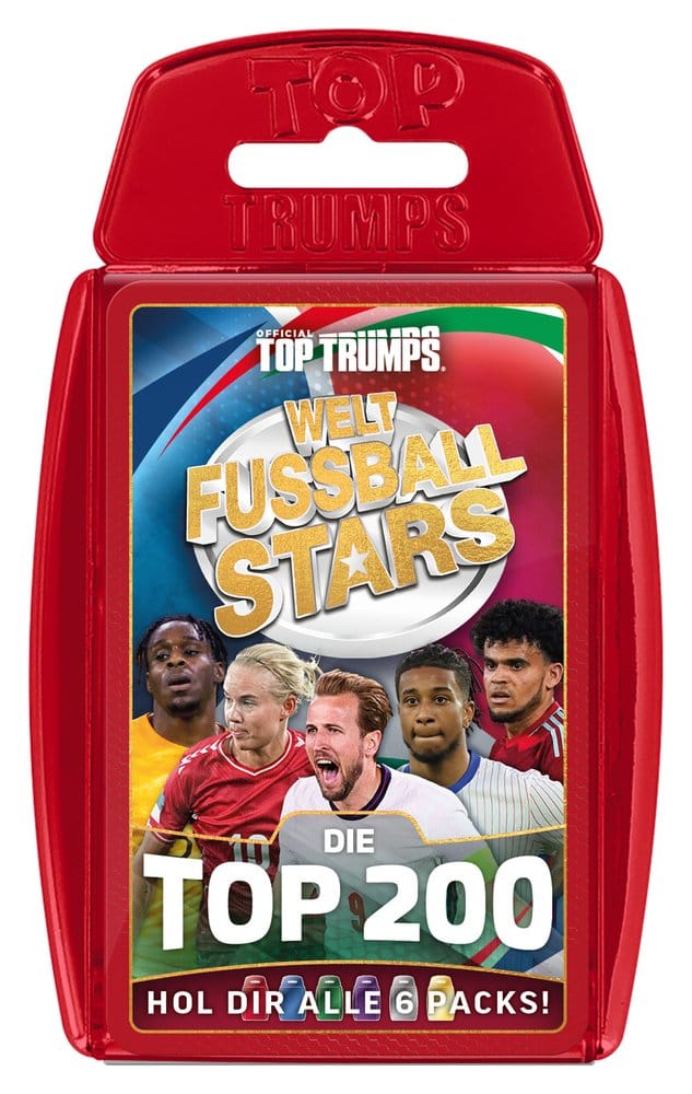 World Football Stars Card Game 200 Pack 1 – Edizione Tedesca