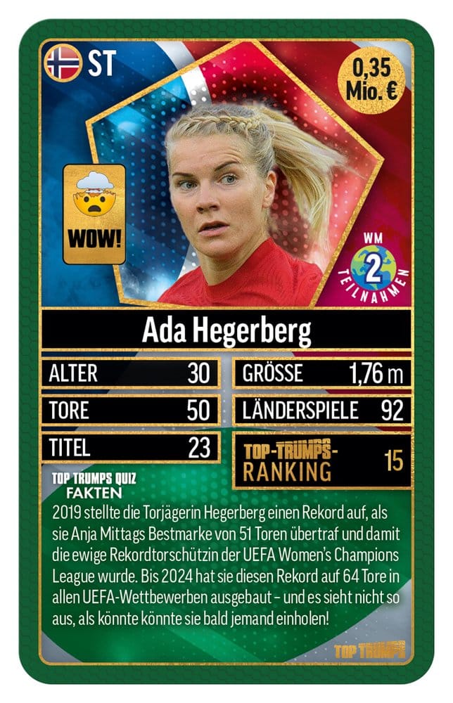 World Football Stars Card Game 200 Pack 3 - Edizione Tedesca - Winning Moves